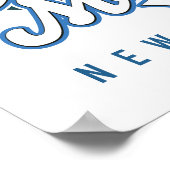 Cranmore Mountain New Hampshire Ski-Logo  Poster (Ecke)