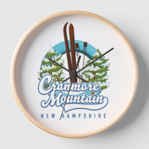 Cranmore Mountain - New Hampshire Ski Logo Uhr