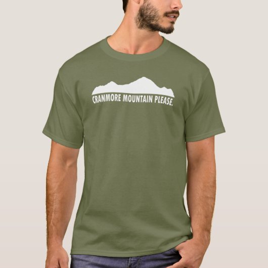 Cranmore Mountain Resort Bitte T-Shirt (Vorderseite)