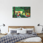 Cranmore Mountain Ski Mobile im Sommer Leinwanddruck (Insitu (Schlafzimmer))