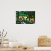 Cranmore Mountain Ski Mobile im Sommer Poster (Küche)