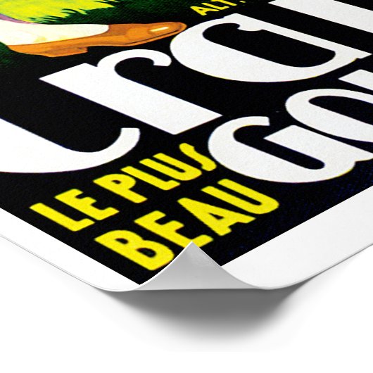 Crans Golf Alpin Poster (Ecke)