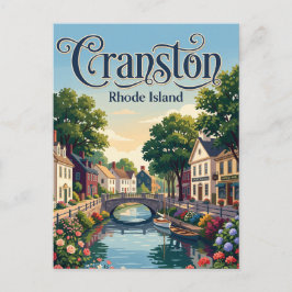 Cranston, Rhode Island Postkarte