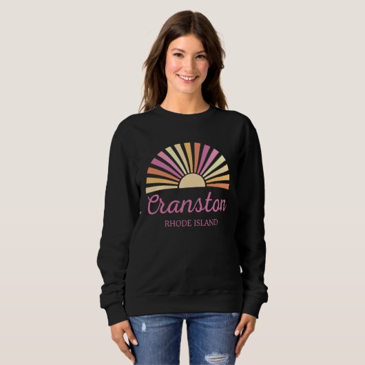 Cranston Rhode Island Vacation Trip Matching Group Sweatshirt (Vorne ganz)