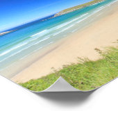 Crantock Bay Poster (Ecke)