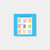 Crap Fertig farbige Sticky Notes Post-it Klebezettel (Vorderseite)