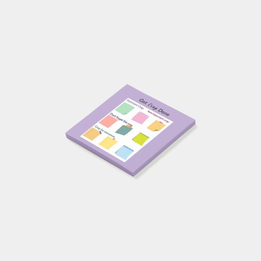 Crap Fertig farbige Sticky Notes Post-it Klebezettel (angewinkelt)