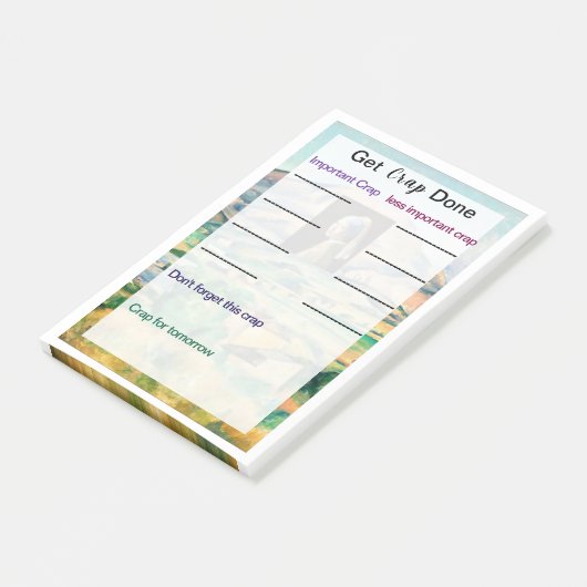 Crap Fertige Post-It-Notes abrufen Post-it Klebezettel (angewinkelt)