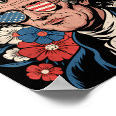 Crap Thats wegen morgen Thomas Jefferson Funny Flo Poster (Ecke)