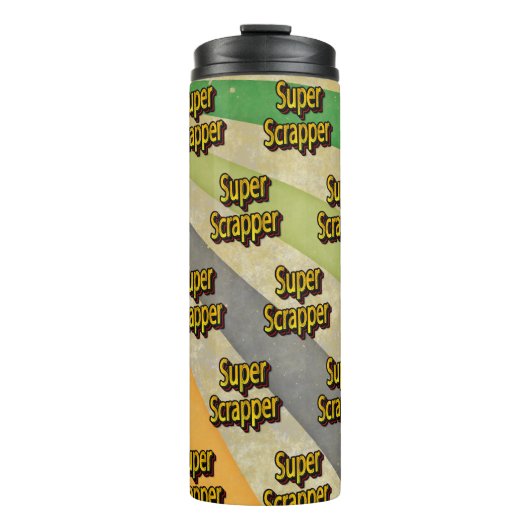 Crapbook Thermosbecher (Vorderseite)