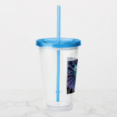 Crapbookers "Owl Be Scrapping All Night Long" Acryltrinkbecher (Rechts)