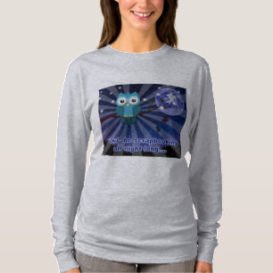 Crapbookers "Owl Be Scrapping All Night Long" T-Shirt