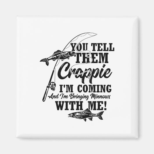 Crappie-Angler Magnet (Vorne)