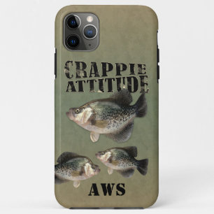 Crappie Attitude Fishing Case-Mate iPhone Case