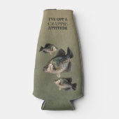 Crappie Attitude Flaschenkühler (Vorderseite)