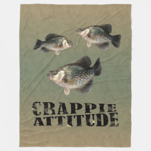 Crappie Attitude Fleecedecke
