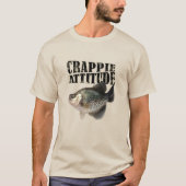 Crappie Attitude T-Shirt (Vorderseite)