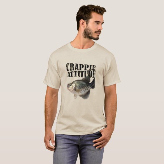 Crappie Attitude T-Shirt (Vorne ganz)