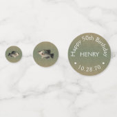 Crappie Birthday Custom Picture Konfetti (Vorderseiten)