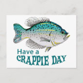 Crappie Day Postkarte (Vorderseite)