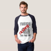 Crappie der Angelgewerbe Ernsthafte Fischerei T-Shirt (Vorne ganz)