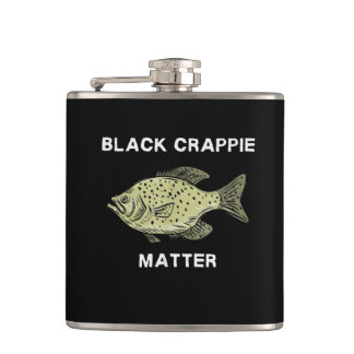 Crappie-Fischen Flachmann