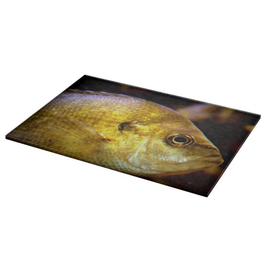 Crappie Fish Outdoorsman Cutting Board Schneidebrett (Ecke)
