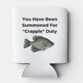 Crappie Fishing Dosenkühler (Rückseite)