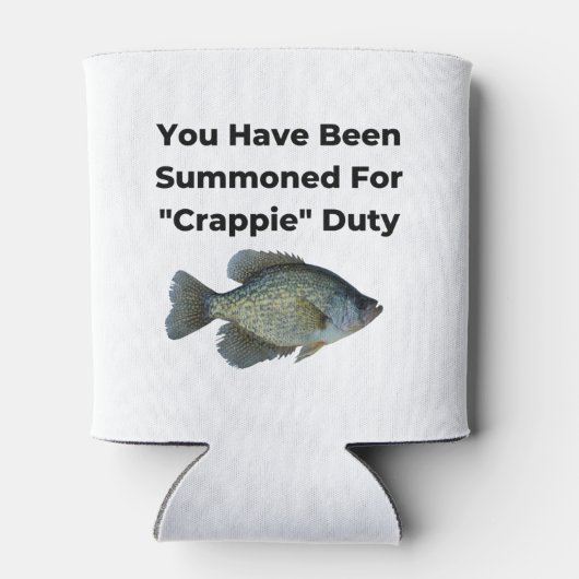 Crappie Fishing Dosenkühler (Rückseite)