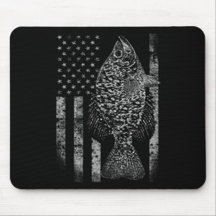 Crappie-Flagge - Crappie-Anglerflagge Mousepad
