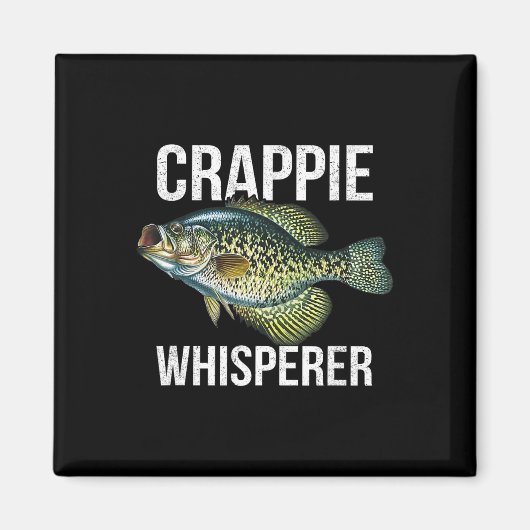 Crappie-Flüsterer  Magnet (Vorne)
