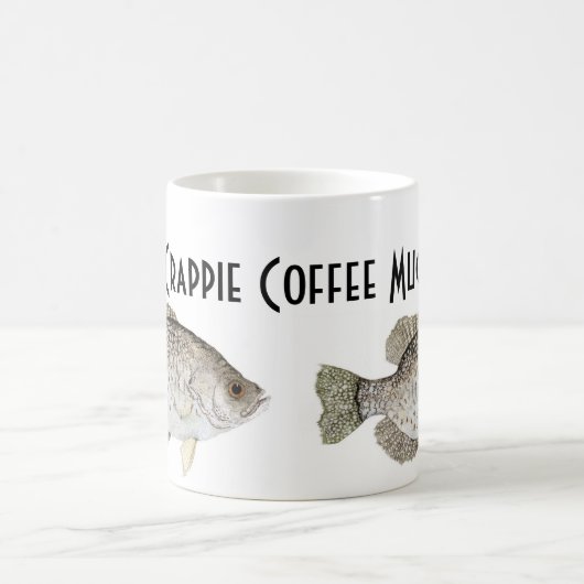 Crappie-Kaffee-Tasse Kaffeetasse (Mittel)