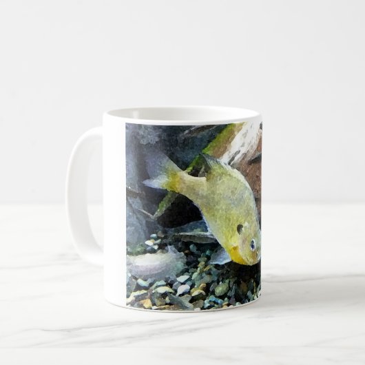 Crappie Kaffeetasse (Vorderseite Links)