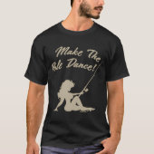 Crappie-Köder T-Shirt (Vorderseite)