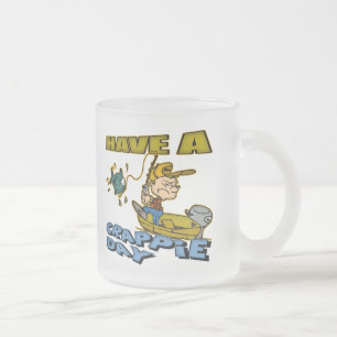 Crappie-Tagesfischen-T - Shirts und Geschenke Mattglastasse