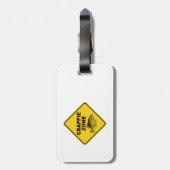 Crappie-Zone Gepäckanhänger (Rückseite vertikal)