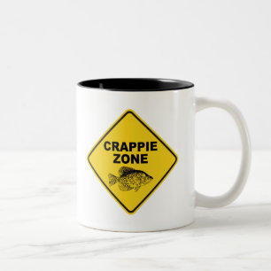 Crappie-Zone Zweifarbige Tasse