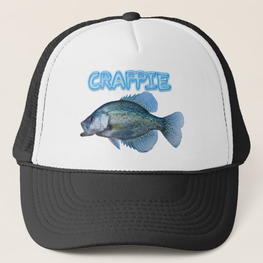 Crappiefischen Truckerkappe (Vorderseite)