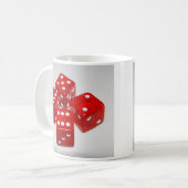 Craps Anyone Coffee Cup Kaffeetasse (Vorderseite Links)