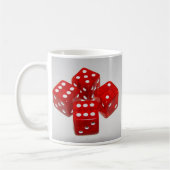 Craps Anyone Coffee Cup Kaffeetasse (Links)