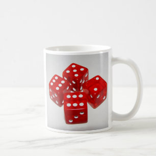 Craps Anyone Coffee Cup Kaffeetasse