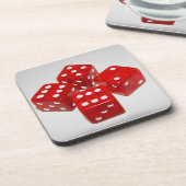 Craps Anyone Untersetzer Set (Linke Seite)