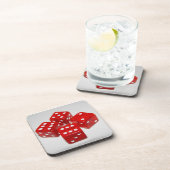 Craps Anyone Untersetzer Set (Rechte Seite)