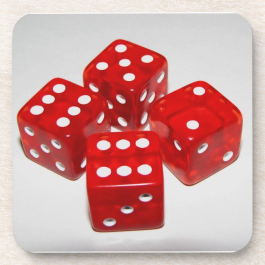 Craps Anyone Untersetzer Set (Vorderseite)