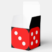 Craps Dice Box mit benutzerdefinierbarem Hintergru Geschenkschachtel (Geöffnet)