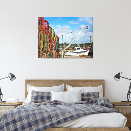 Craps gestapelt und fertig leinwanddruck (Insitu (Schlafzimmer))