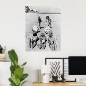 Craps in the Sand, 1940er Poster (Heimbüro)