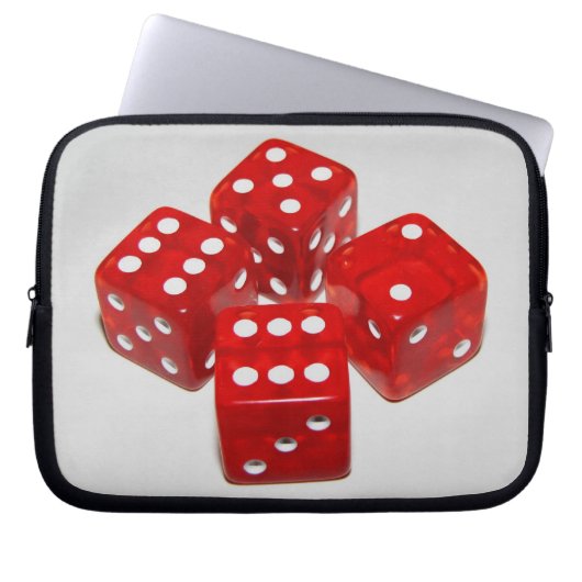 Craps jemand? Laptop Sleeve (Vorderseite)