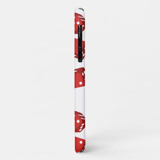 Craps Player Red Dice Case-Mate iPhone Hülle (Hinten/Links)