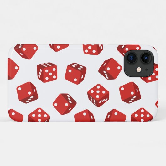 Craps Player Red Dice Case-Mate iPhone Hülle (Rückseite (Horizontal))